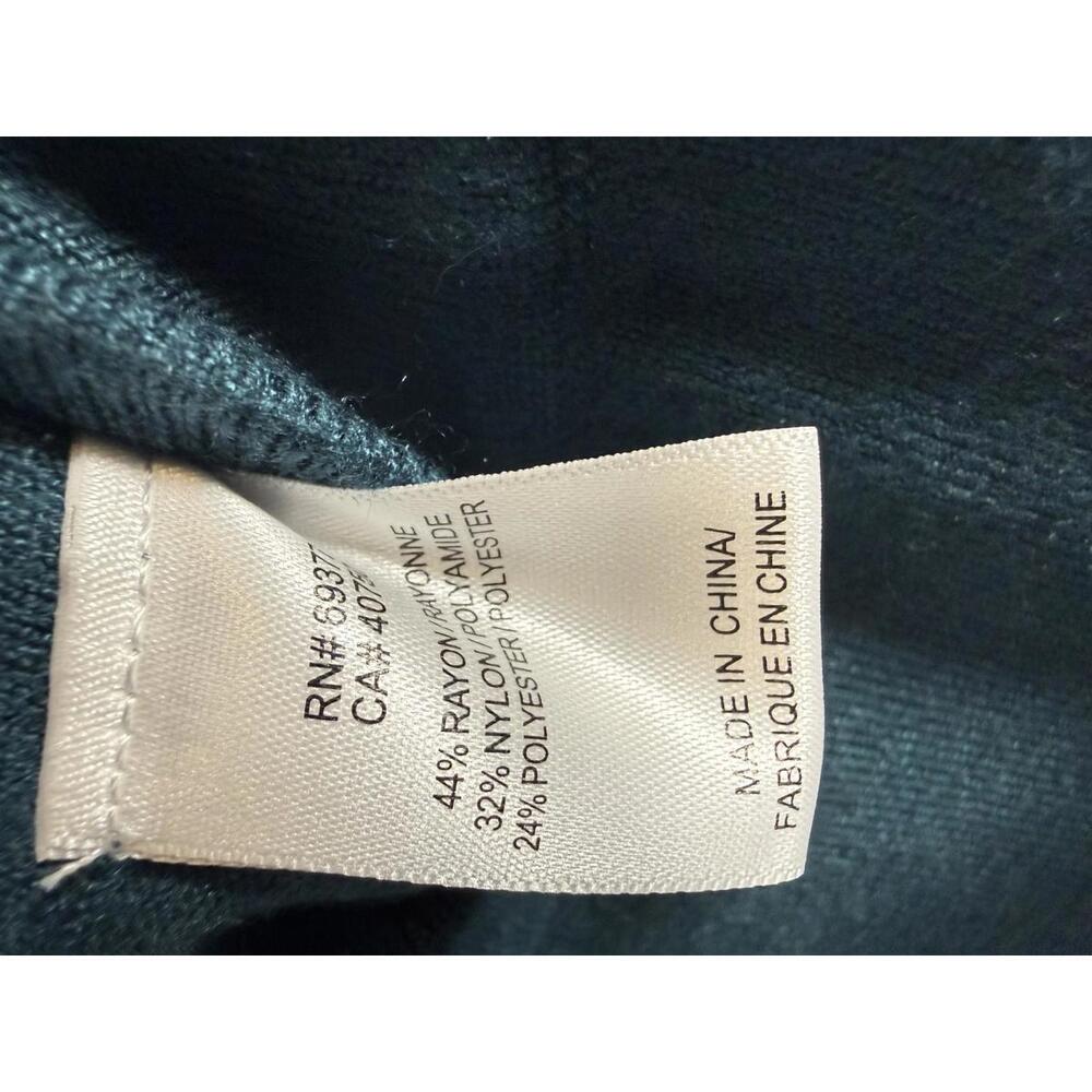 WynneLayers Women’s Teal Pull-On Knit Straight Leg Pants Size XXS - Picture 5 of 5